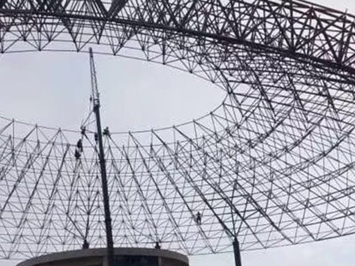 德惠篮球馆球形网架厂家价格